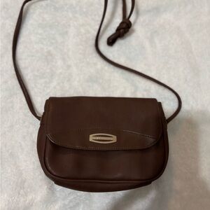 Liz Claiborne Dark Brown Crossbody Bag